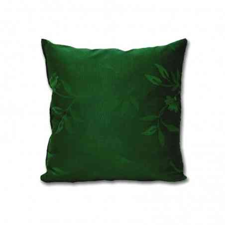 Perna decorativa Jaquard Model Garoafa verde