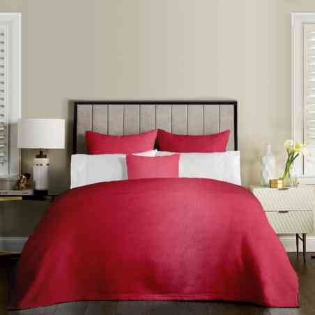 Cuvertura de pat cu 2 perne decor, Pique Anderson 06